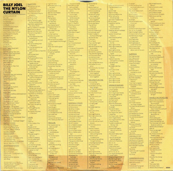 Billy Joel : The Nylon Curtain (LP, Album, CX )