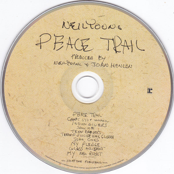 Neil Young : Peace Trail (CD, Album, Cin)