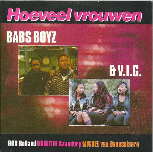 Various : Hoeveel Vrouwen (CD, Single)