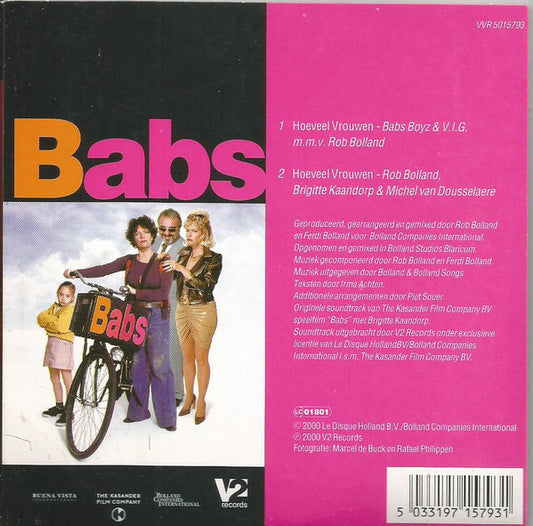Various : Hoeveel Vrouwen (CD, Single)