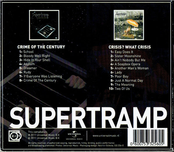 Supertramp : Crime Of The Century / Crisis? What Crisis (CD, Album, RE, RM + CD, Album, RE, RM + Box, Comp)