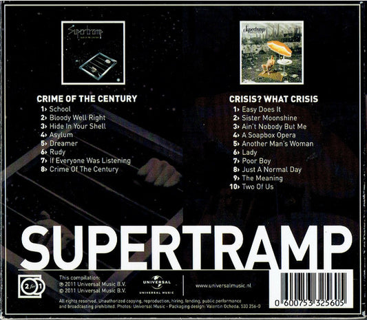 Supertramp : Crime Of The Century / Crisis? What Crisis (CD, Album, RE, RM + CD, Album, RE, RM + Box, Comp)