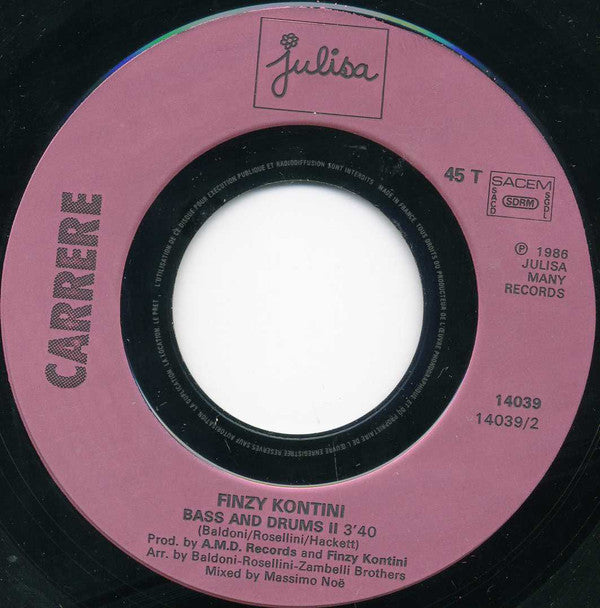 Finzy Kontini : O La La (7", Single)