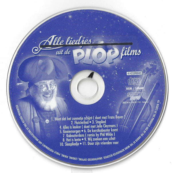 Kabouter Plop : Alle Liedjes Uit De Plop Films (CD, Comp)