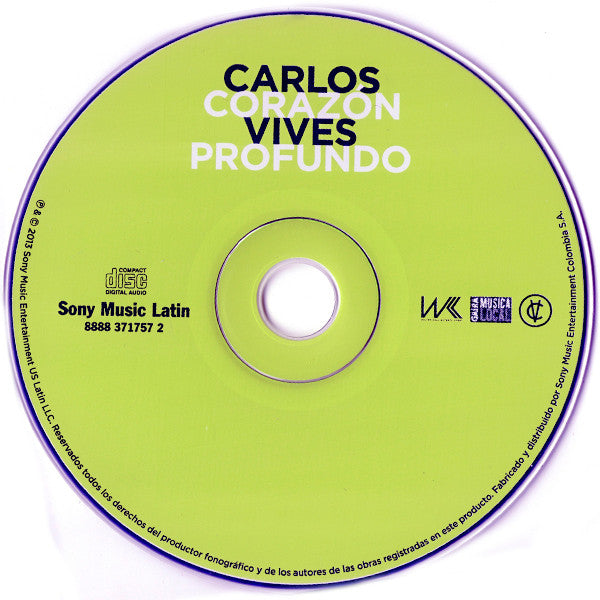 Carlos Vives : Corazón Profundo (CD, Album)