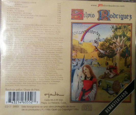 Silvio Rodríguez : Unicornio (CD, Album, RE, RM)