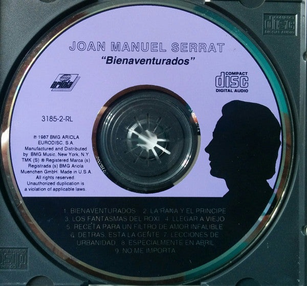 Joan Manuel Serrat : Bienaventurados (CD, Album)