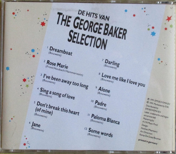 George Baker Selection : De Hits Van The George Baker Selection (CD, Album, RE)