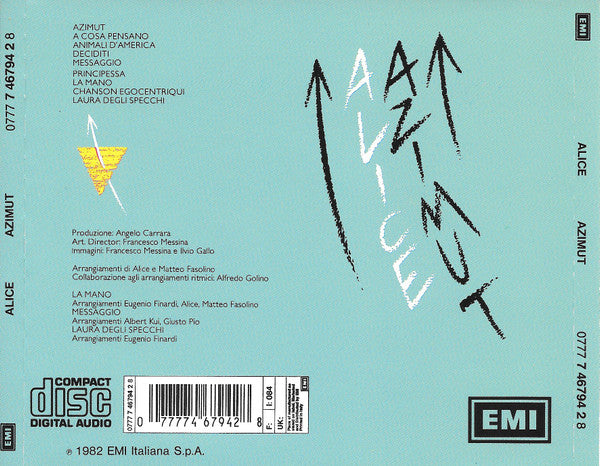 Alice (4) : Azimut (CD, Album, RE)