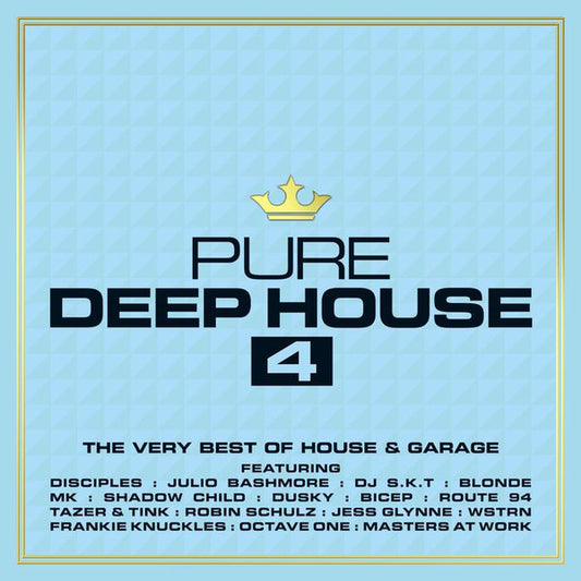 Various : Pure Deep House 4 (The Very Best Of House & Garage) (3xCD, Comp, Mixed)