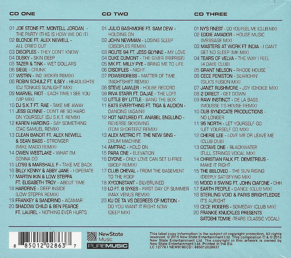 Various : Pure Deep House 4 (The Very Best Of House & Garage) (3xCD, Comp, Mixed)