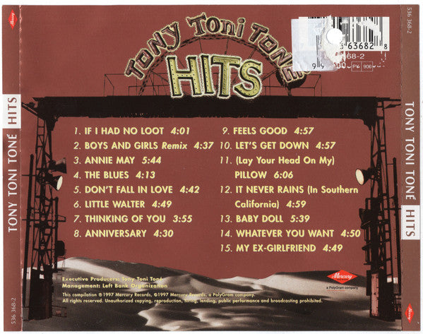 Tony! Toni! Toné! : Hits (CD, Comp)