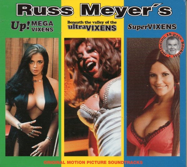 Various : Russ Meyer's Up! Megavixens / Beneath The Valley Of The Ultravixens / Supervixens (Original Motion Picture Soundtracks) (CD, Comp)