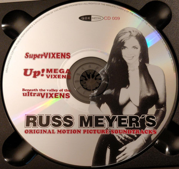 Various : Russ Meyer's Up! Megavixens / Beneath The Valley Of The Ultravixens / Supervixens (Original Motion Picture Soundtracks) (CD, Comp)
