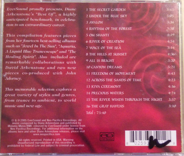 Diane Arkenstone : The Best Of Diane Arkenstone (CD, Comp)