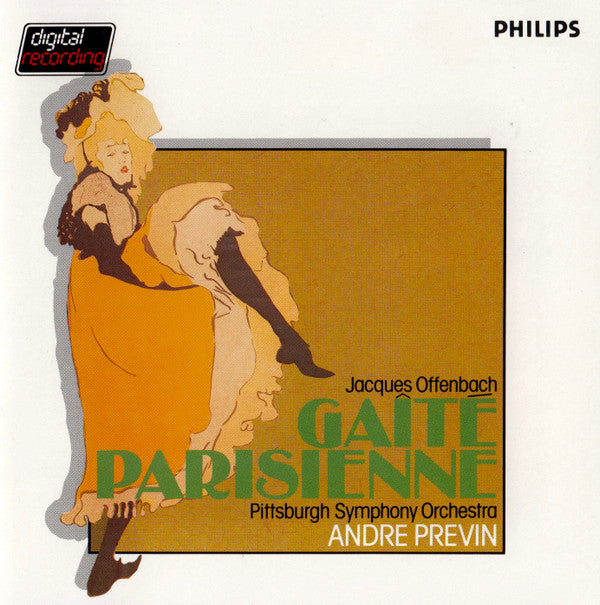 Jacques Offenbach, Pittsburgh Symphony Orchestra, André Previn : Gaîté Parisienne (CD, Album, blu)