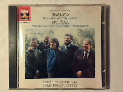 Brahms* / Dvořak* - Elisabeth Leonskaja, Alban Berg Quartett : Klavierquintett Piano Quintet - “Dumka” Aus From Klavierquintett - Piano Quintet (CD)