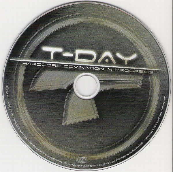 Tommyknocker : T-Day - Hardcore Domination In Progress (CD, Comp, Mixed)
