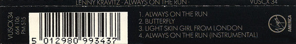 Lenny Kravitz : Always On The Run (CD, Maxi)