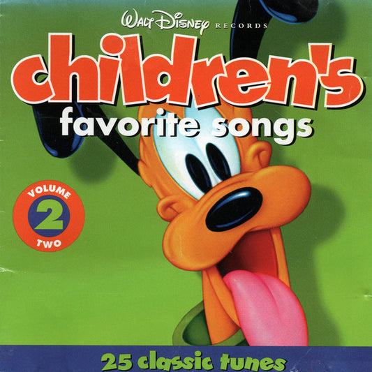 Larry Groce And The Disneyland Children's Sing-Along Chorus : Disney's Children's Favorites Volume II (CD, Album, RE)