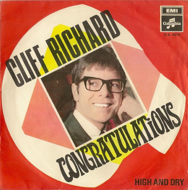 Cliff Richard : Congratulations (7", Single)