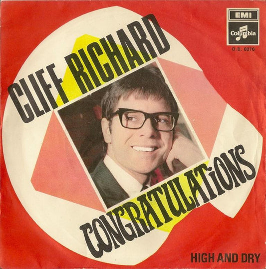 Cliff Richard : Congratulations (7", Single)