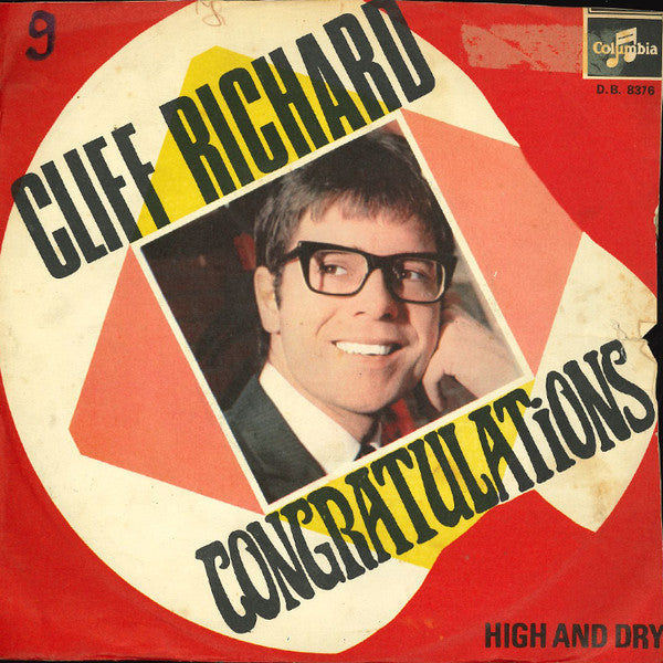 Cliff Richard : Congratulations (7", Single)