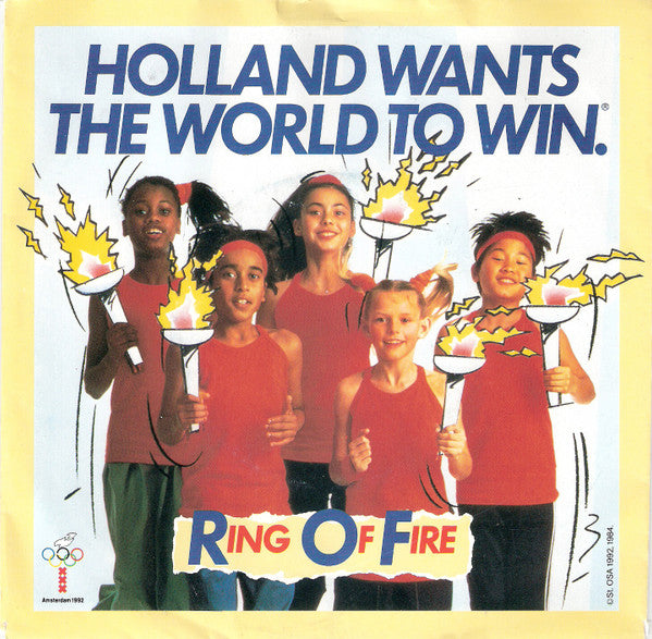Ring Of Fire (6) : Holland Wants The World To Win (7", Single)