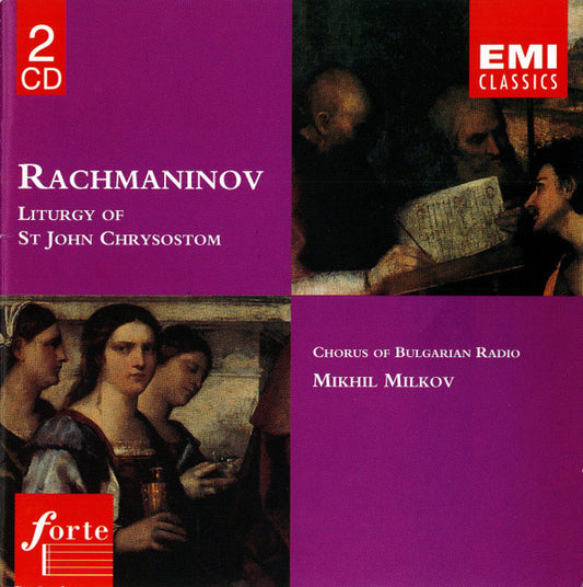 Bulgarian National Radio Chorus : Rachmaninov: Liturgy Of St. John Chrysostom (2xCD, Album)