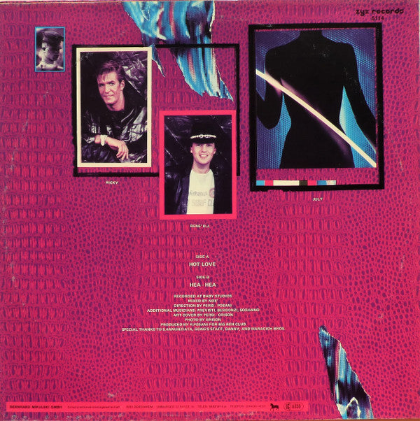 Big Ben Tribe : Hot Love (12")