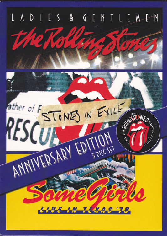 The Rolling Stones : Anniversary Edition (3 Disc Set) (3xDVD-V, S/Edition, NTSC)