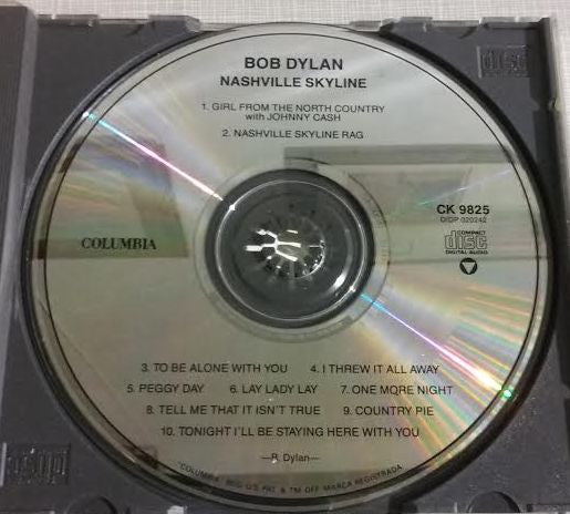 Bob Dylan : Nashville Skyline (CD, Album, RE, RP)