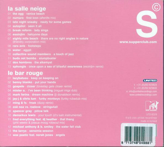Various : Supperclub Presents San Francisco (2xCD, Comp, Mixed)