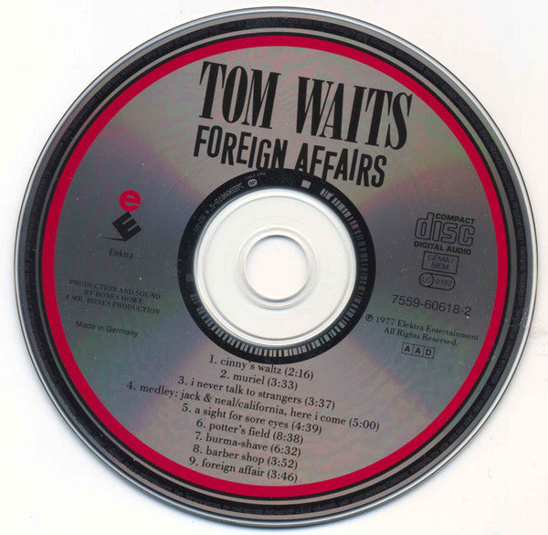 Tom Waits : Foreign Affairs (CD, Album, RE)