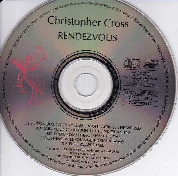 Christopher Cross : Rendezvous (CD, Album)