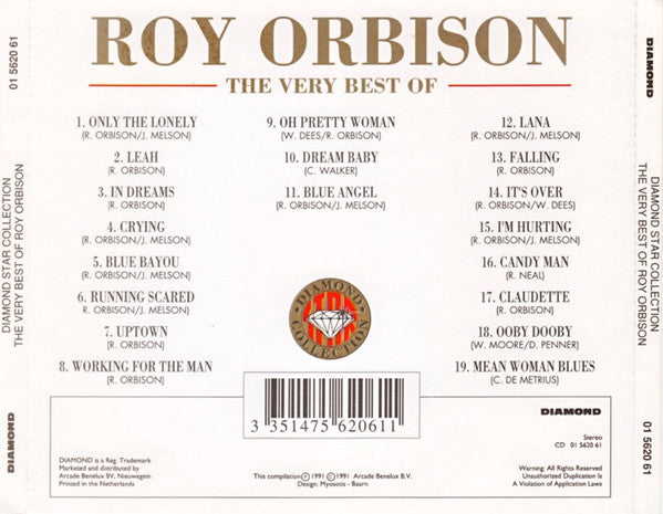 Roy Orbison : The Very Best Of  (CD, Comp)