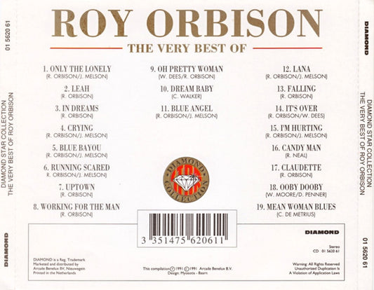 Roy Orbison : The Very Best Of  (CD, Comp)