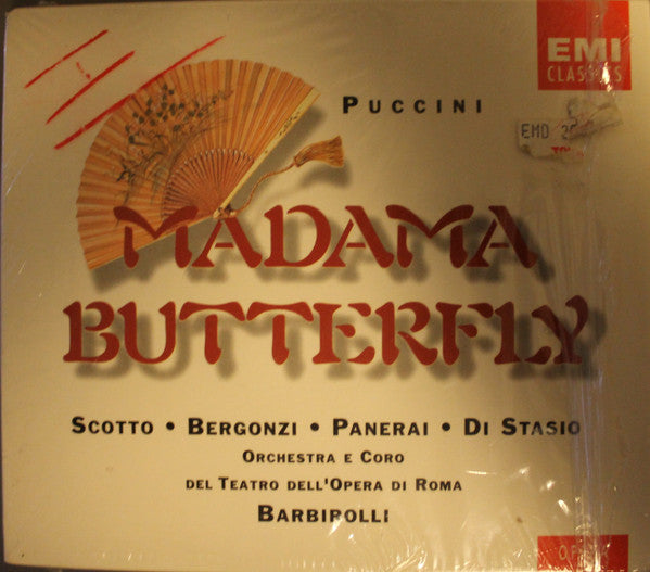 Giacomo Puccini - Renata Scotto, Carlo Bergonzi, Rolando Panerai, Coro Del Teatro Dell'Opera Di Roma, Orchestra Del Teatro Dell'Opera Di Roma, Sir John Barbirolli : Madama Butterfly (Box + 2xCD, RE, RM)