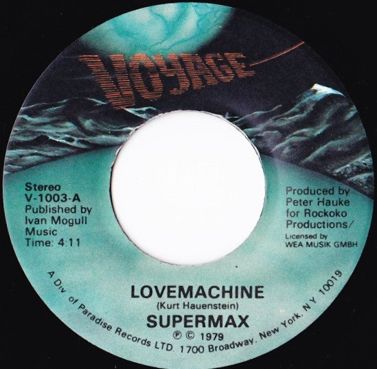 Supermax : Lovemachine (7")