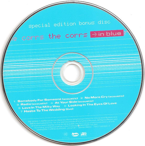 The Corrs : In Blue (2xCD, Album, S/Edition)