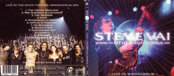 Steve Vai : Where The Other Wild Things Are (CD, Album, Dig)