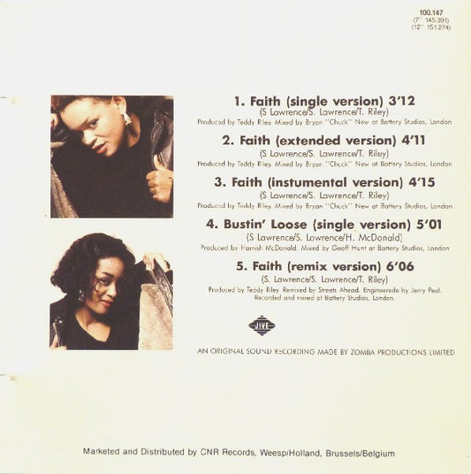 Wee Papa Girl Rappers : Faith (CD, Maxi)