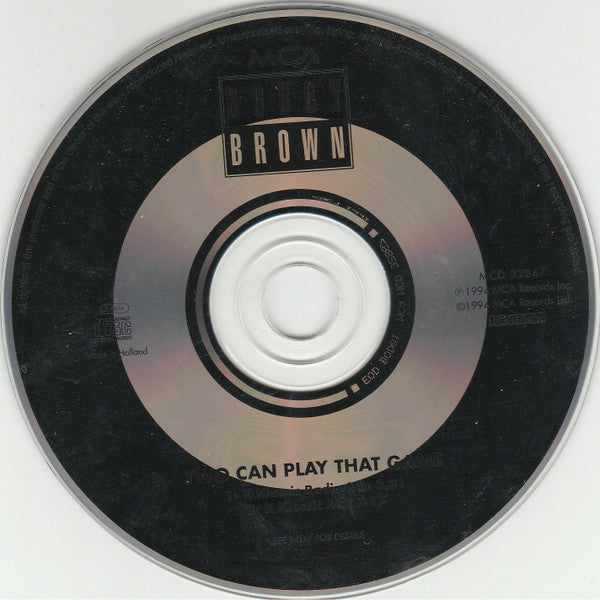 Bobby Brown : Two Can Play That Game (The K Klass Mixes) (CD, Single)