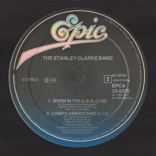 The Stanley Clarke Band : Born In The U.S.A. (12", Maxi)