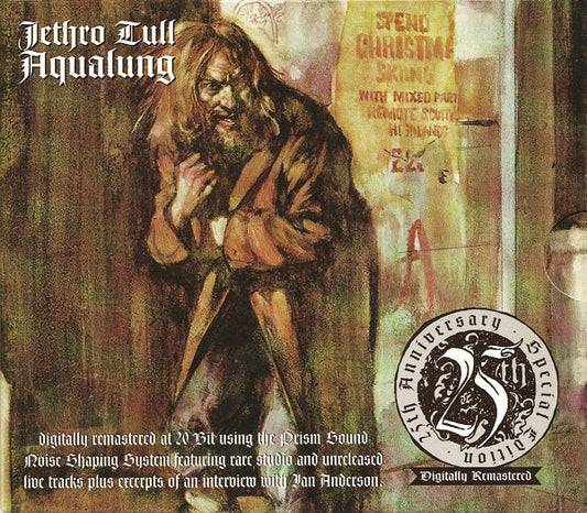 Jethro Tull : Aqualung (25th Anniversary Special Edition) (CD, Album, RE, RM, S/Edition, Sli)
