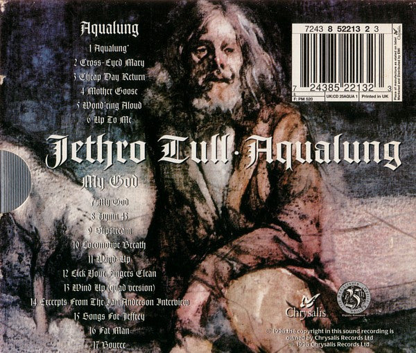 Jethro Tull : Aqualung (25th Anniversary Special Edition) (CD, Album, RE, RM, S/Edition, Sli)