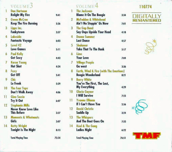 Various : Dance Classics Volume 3 & 4 (2xCD, Comp, RM, TMF)