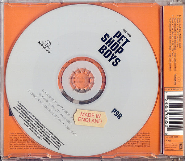 Pet Shop Boys : Home And Dry (CD, Single, CD2)