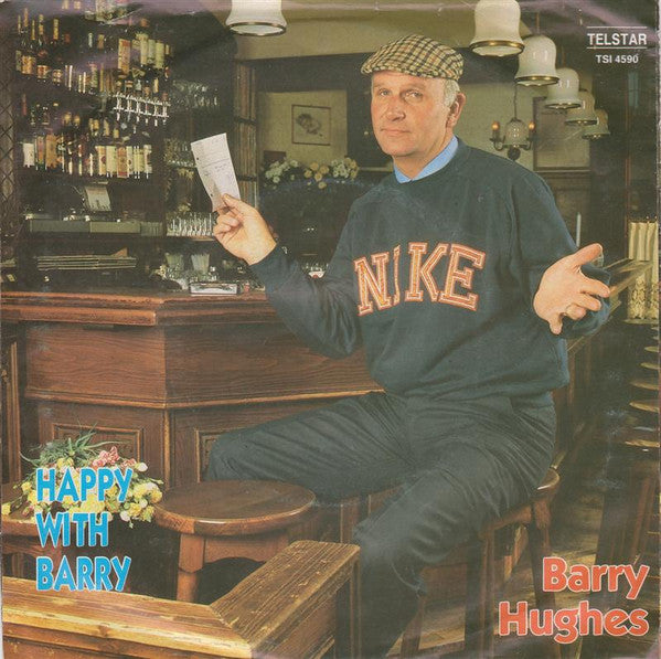 Barry Hughes : Happy With Barry (7", Single)