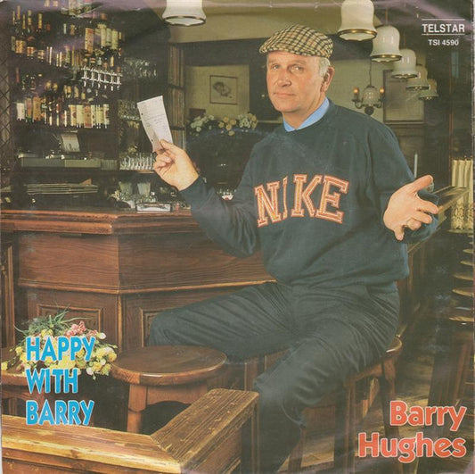 Barry Hughes : Happy With Barry (7", Single)